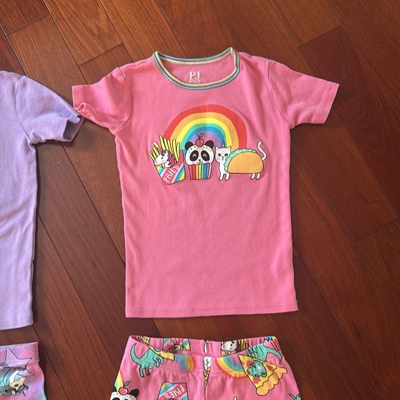 Girls trio summer pajama sets size 6x/7. - Picture 4 of 10